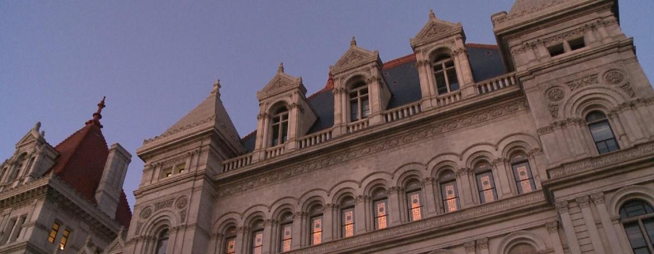 The New York State Capitol.